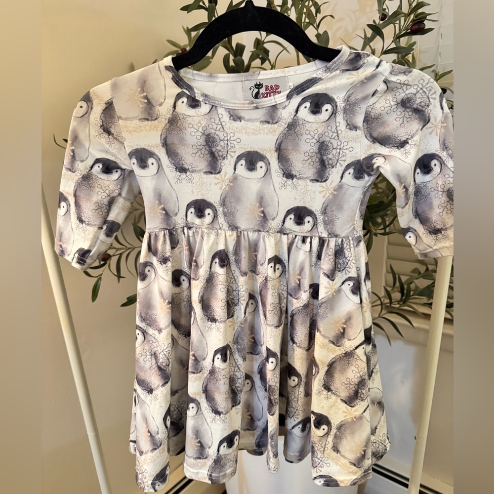 Bad Kitty
Penguin dress 
Size 3T